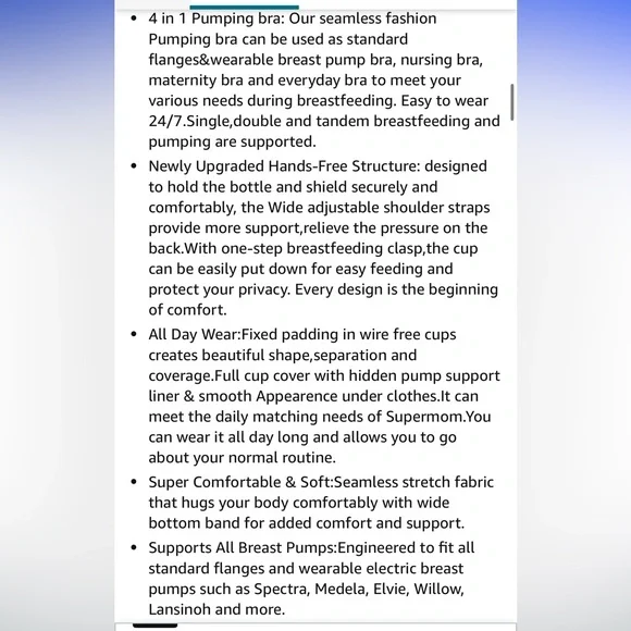 MomCozy Pumping Bra - Picture 12 of 12